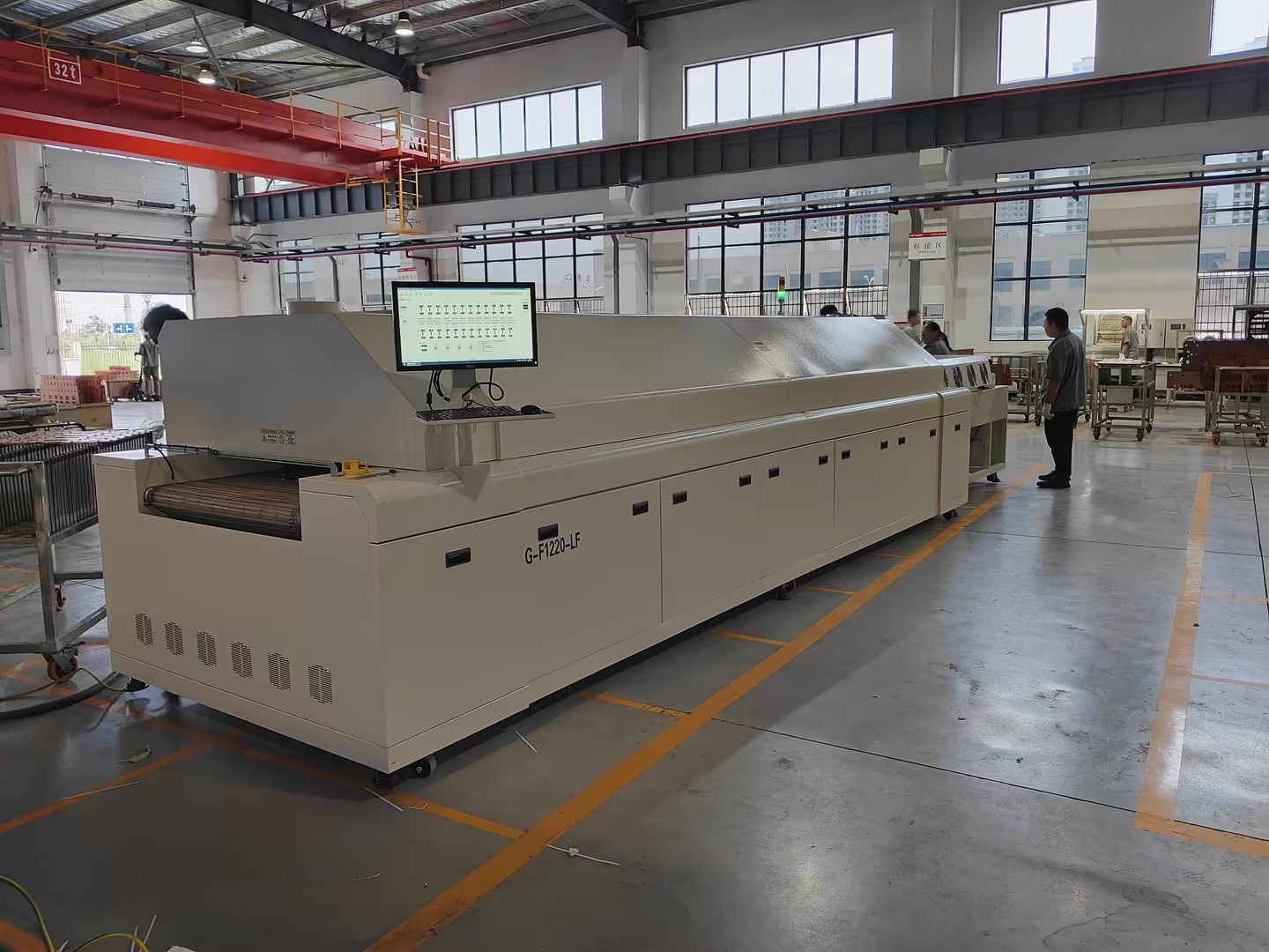 株洲维通利电气有限公司采购我司12温区香蕉视频下载污加全自动清洗机